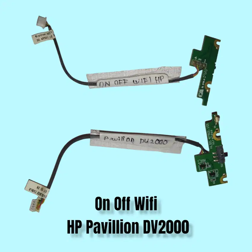 Wifi Wireless On/Off Switch Board With Cable HP DV2000