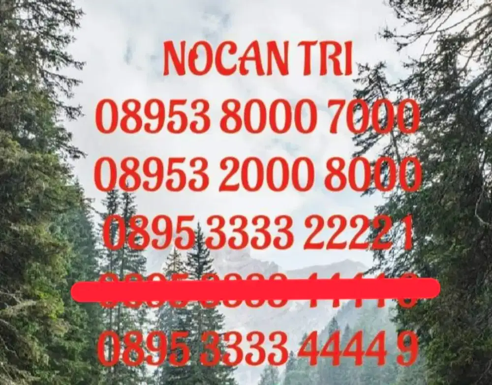 Nomer Cantik Tri Super Couple