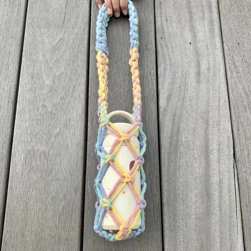 Tas botol macrame holder tempat botol