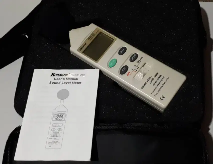 Sound Level Meter Krisbow KW06-290 Sensor Pengukur Suara (A-173)