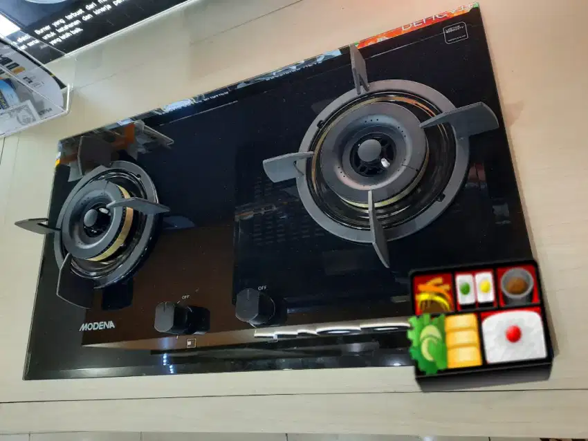 Kompor Tanam Gas Modena 2 Tungku BH 5725 LO