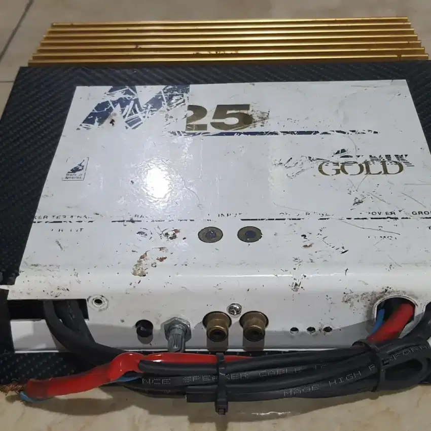 Power amplifier u.s.a stereo 2channel mosfet bridge phoenix gold m25