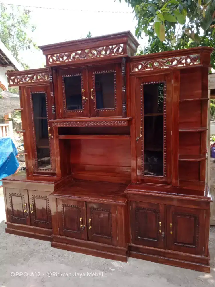 Bufet Tv Tumpuk JUMBO 2,5Meter (JATI)