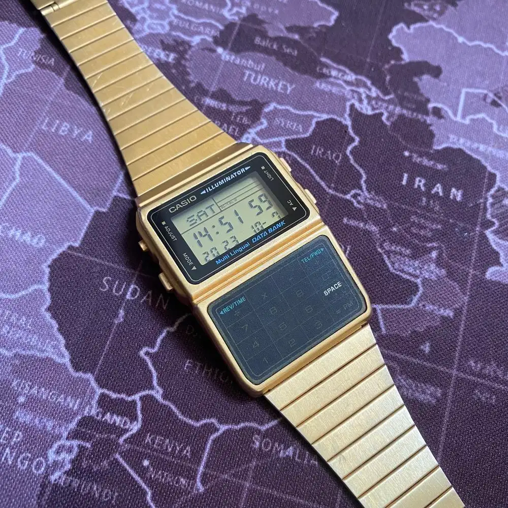 Casio dbc 611 on sale gold