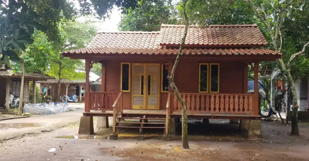 Gazebo Rumah minimalis villa's