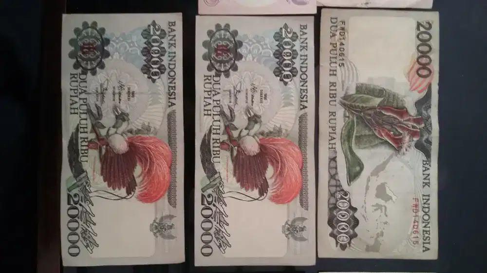 Uang kertas antik kuno legenda