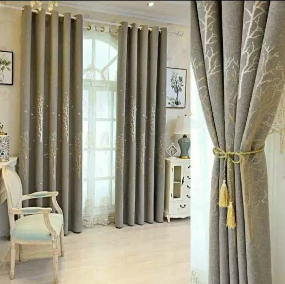 Tirai gorden geratis pasang