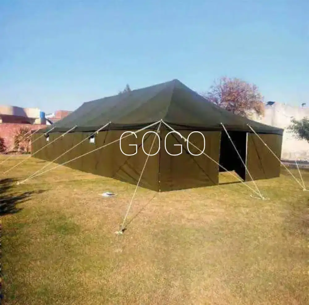 Tenda pleton 6x14 camping pramuka komando D300