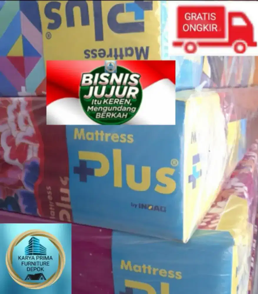 Kasur Busa Super Inoac 160x200 Tebal 23cm Garansi1.200.000Bonus Bantal