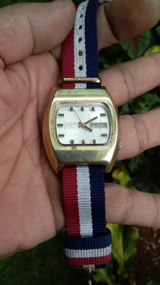 Jam tangan Jadul Citizen Otomatis 6501 japan