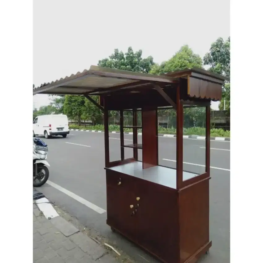 GEROBAK JUALAN | BOOTH  | JATI BELANDA MURAH