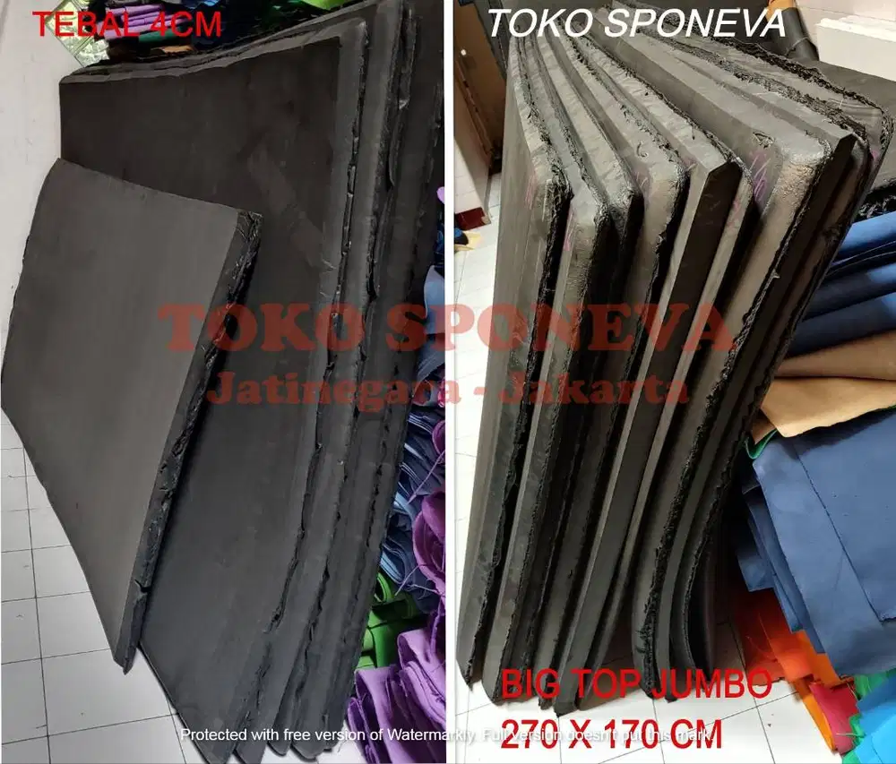 Spon Eva BIG TOP JUMBO 270 x 170 cm - Tebal 4 CM