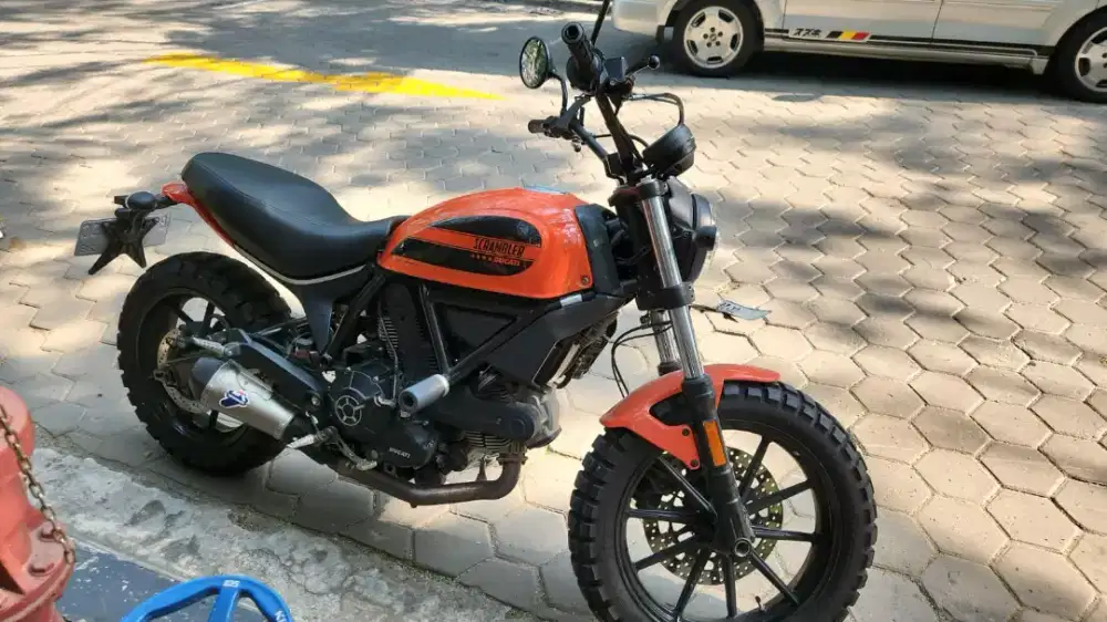 Harga ducati scrambler 400 outlet bekas