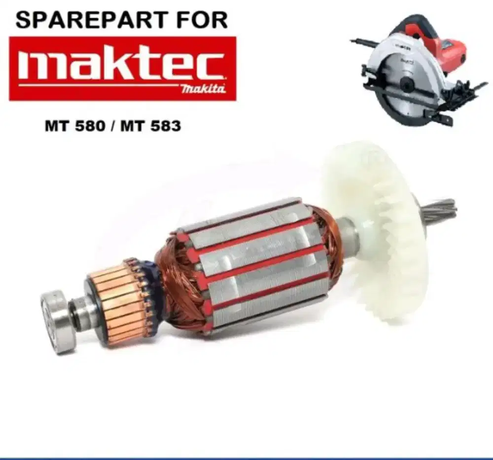 ARMATURE CIRCULAR SAW 7 INC ANGKER ROTOR MT 580