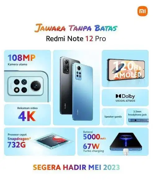 REDMI NOTE 12 PRO 4G 8+5/256GB