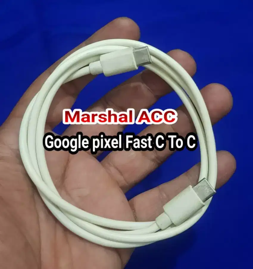 Kabel data ORI Bekas Google Pixel 2/3/4 Fast C to C