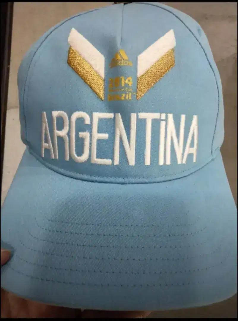 Topi timnas Argentina merk Adidas ori