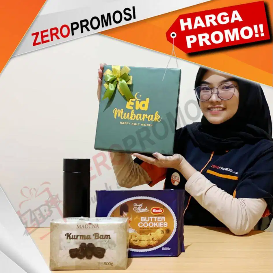 Hampers Lebaran Idul Fitri Premium 1 Tumbler dan Cookies
