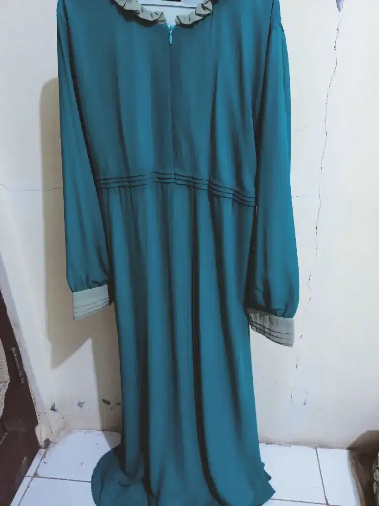 Gamis Hijau cantik