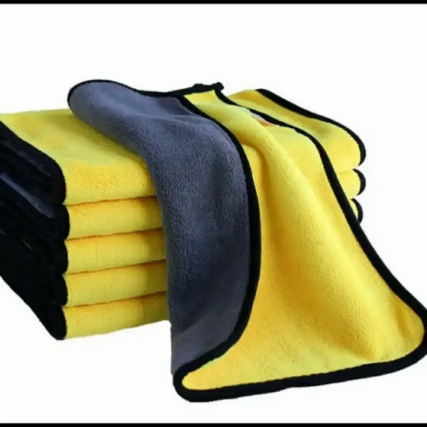 lap microfiber kuning abu abu halus