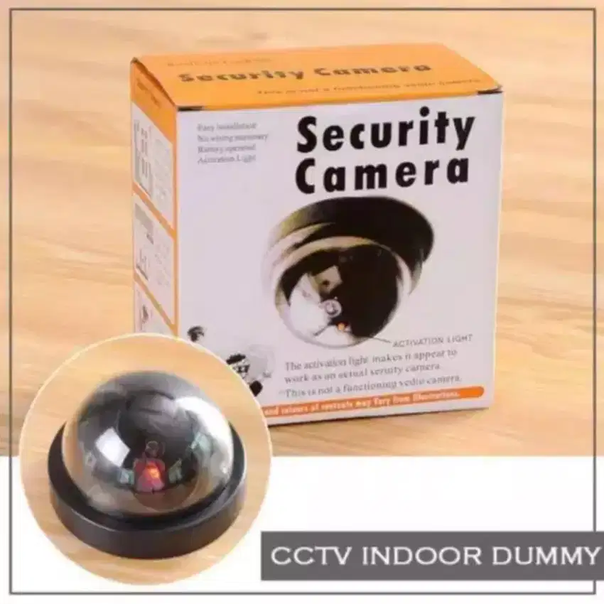 Kamera CCTV Palsu, Fake CCTV Dummy, Security Camera Tiruan