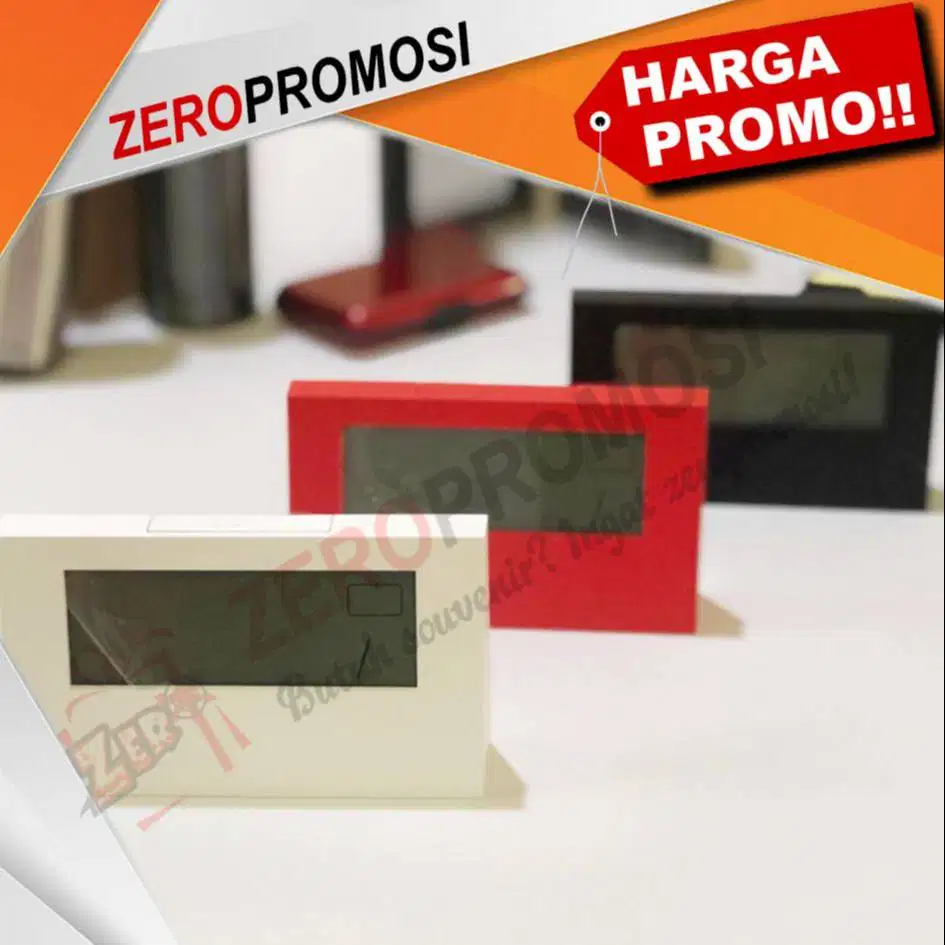 Souvenir Jam Meja Promosi - Merchandise kantor jam meja JMP-07