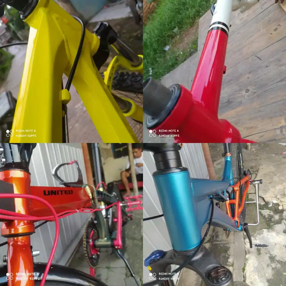 Jasa pengecatan sepeda,cat sepeda,sepeda