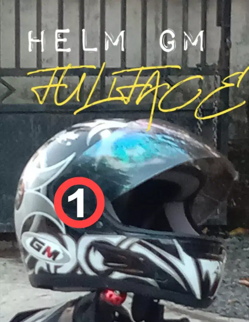 helm GM siap pakai