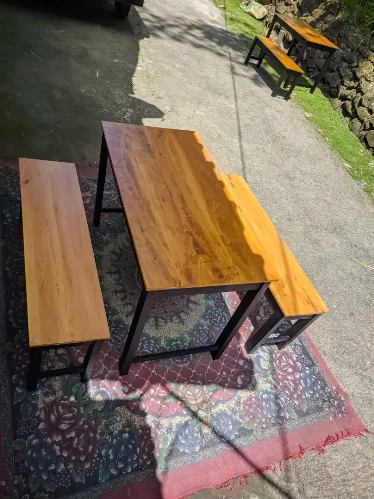Set Meja Cafe | Meja Warmindo | Meja Kedai