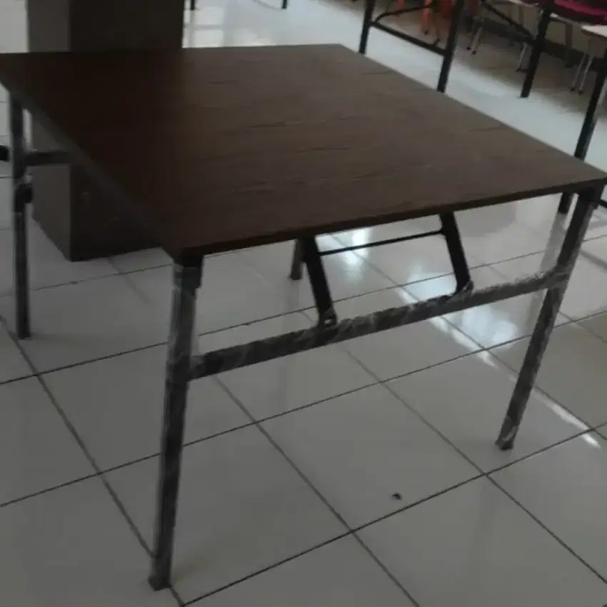 Meja kantor komputer lipat 120*110*75