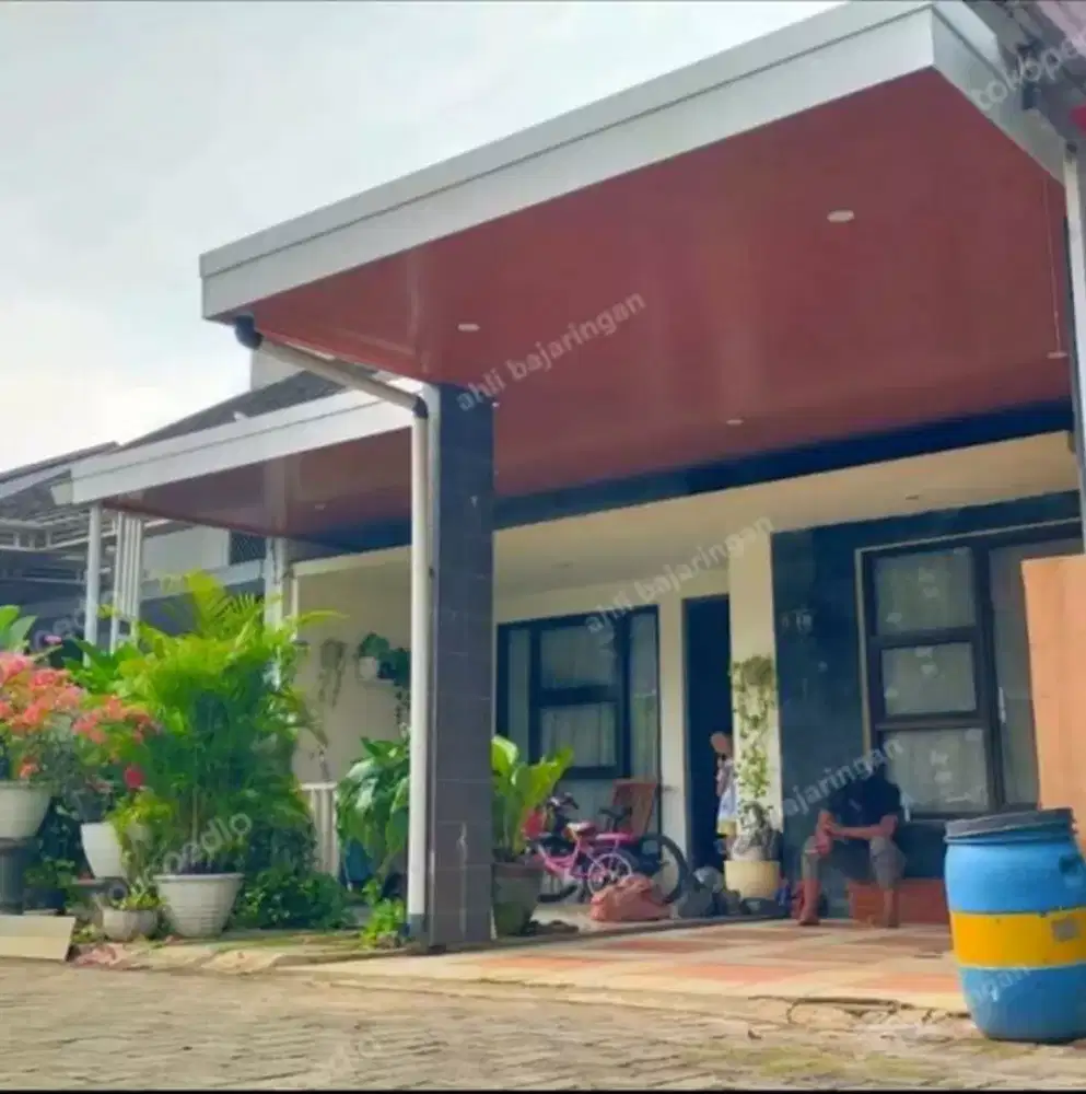 Kanopi kombinasi plavon PVC