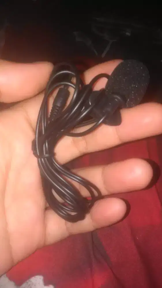 Mic clips on microphone mikrofon untuk youtuber hp handphone