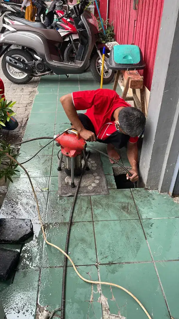 Solusi pelancaran saluran pipa mampet ( batu ceper )