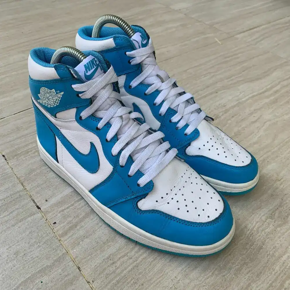 Sepatu Nike Air Jordan 1 RETRO OG UNC Blue size 45 / 11