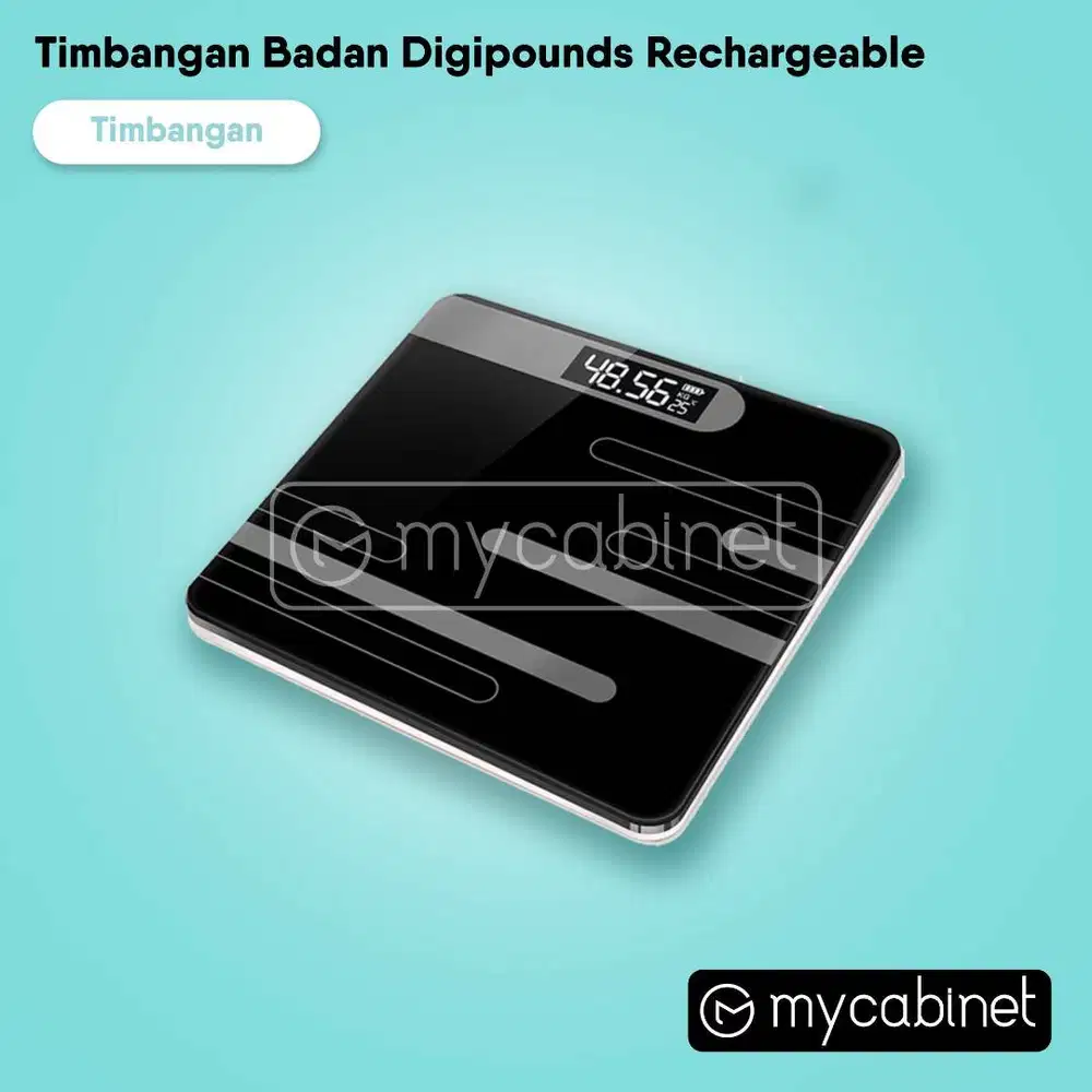 Timbangan Badan Digipounds Rechargeable/Bisa Dicas