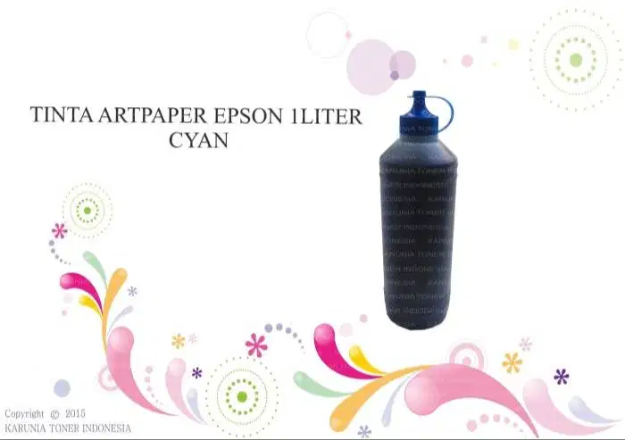 TINTA ARTPAPER EPSON 1LITER CYAN Berkualitas