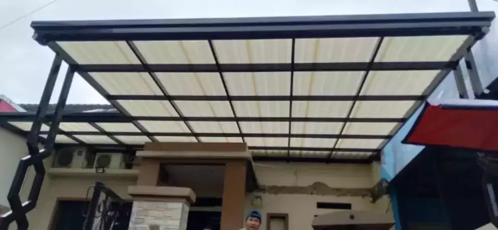 Kanopi karpot rumah minimalis