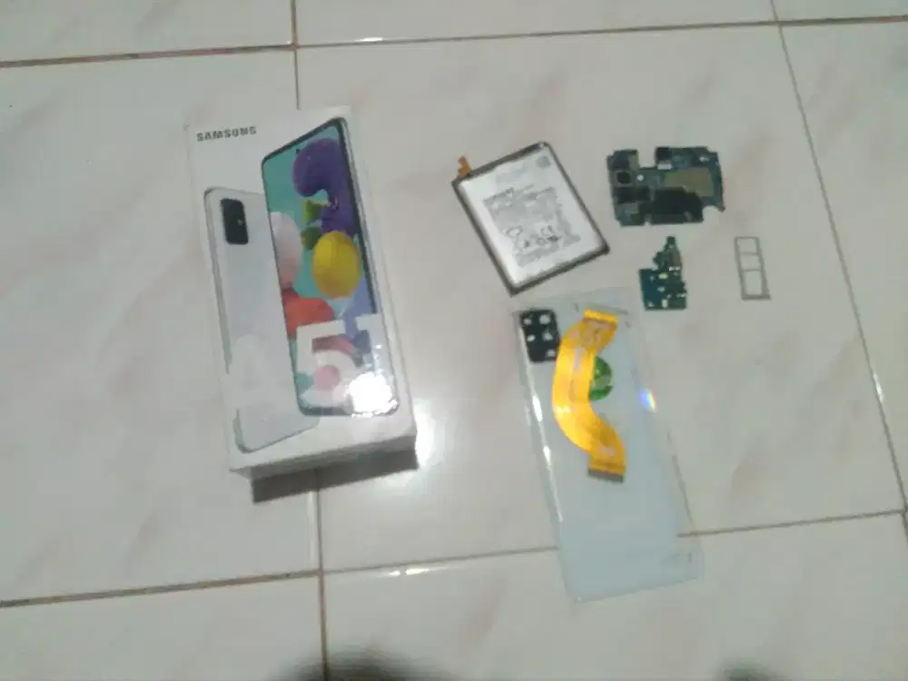 Mesin samsung A515f mentok di logo aja