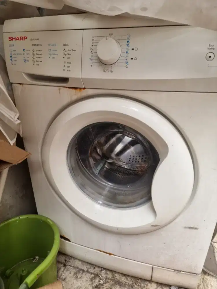 Mesin cuci bukaan depan merk sharp 6kg