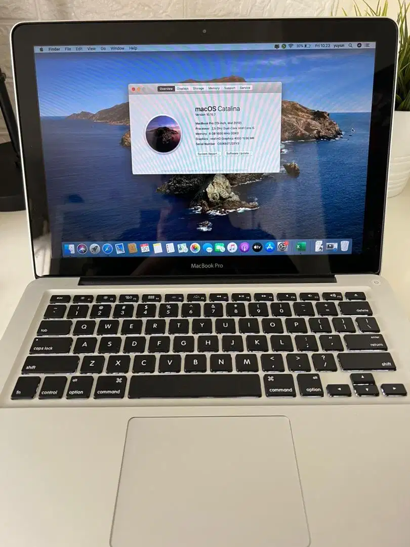 Macbook Pro 13 Mid 2012 Mulus Normal