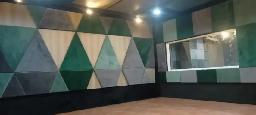 Panel absorber peredam suara ruangan studio drum elektrik gitar piano