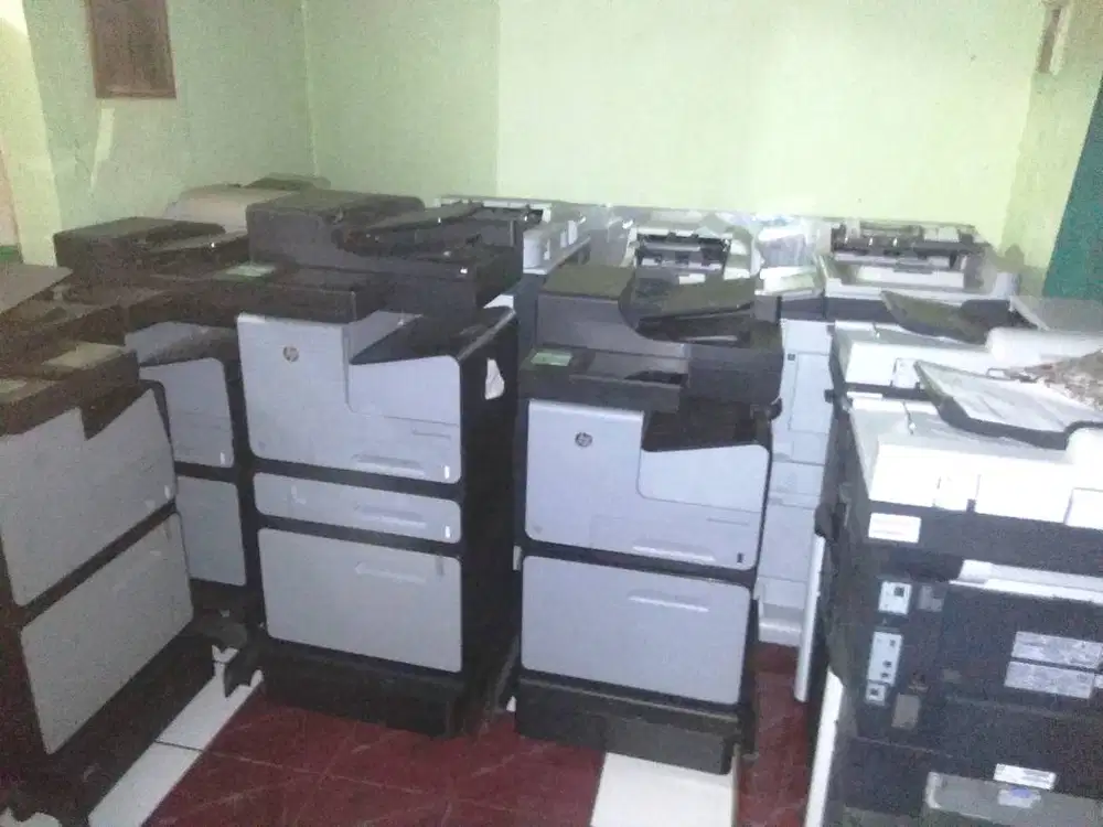 Printer Fotocopy Warna F4 HP Officejet X585f Highspeed