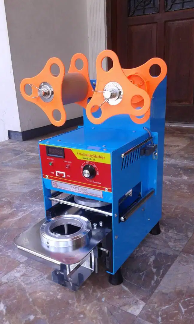 CuciGudang Cup Sealer Automatic Md ET-A-9 Merk Eton Segelgelas plastik