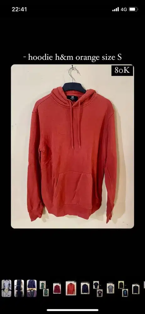 Hoodie h&m outlet murah