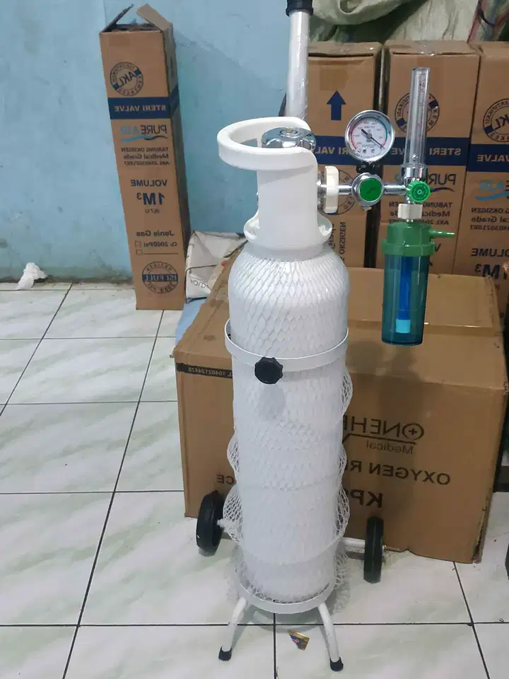 Tabung Oksigen Lengkap (BARU)