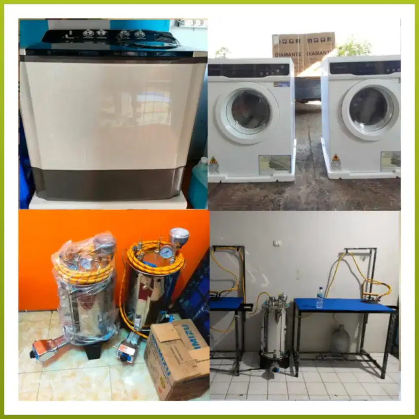 MESIN LAUNDRY || PAKET LENGKAP USAHA LAUNDRY