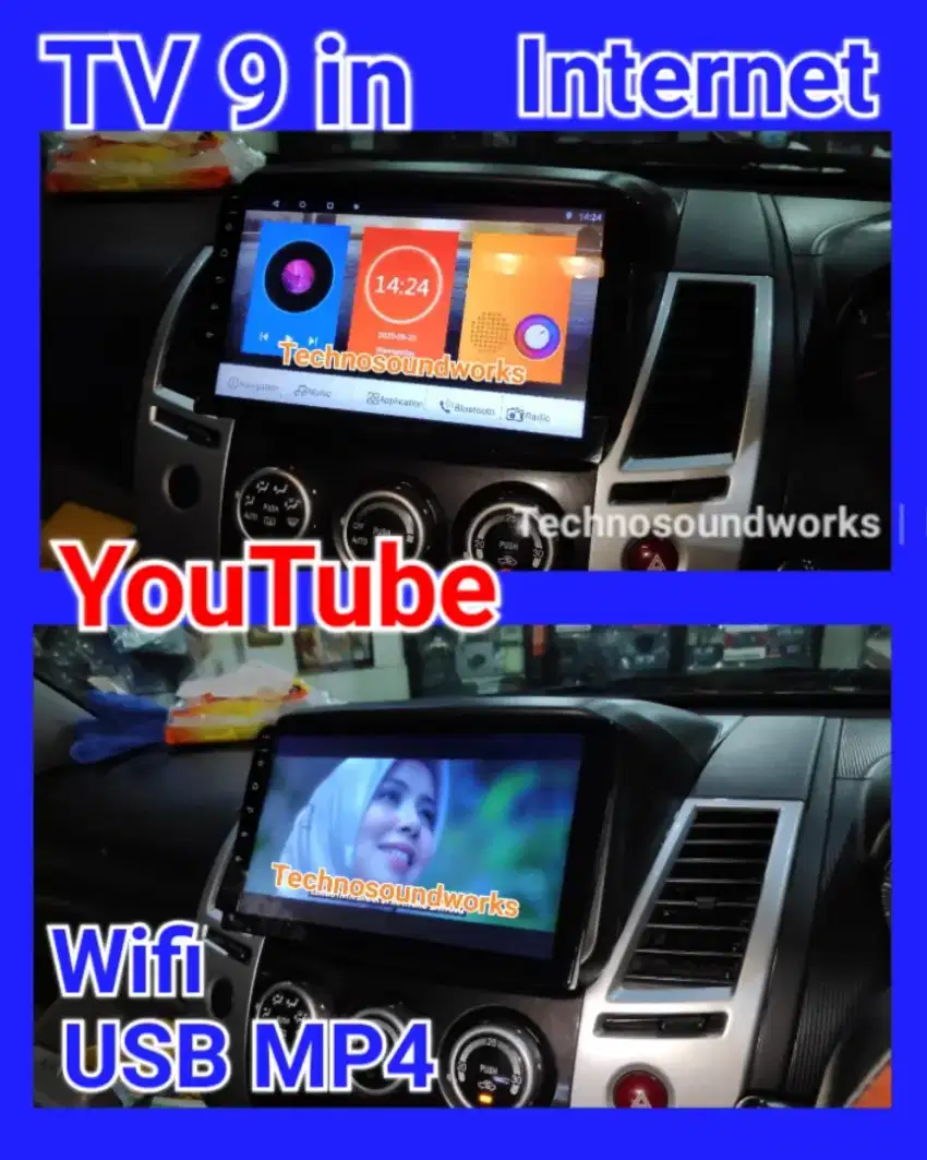 Grosir Tv 9 inch Android ram 4 GB + Harga promo