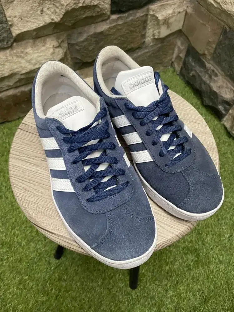 Adidas vl 2025 court biru