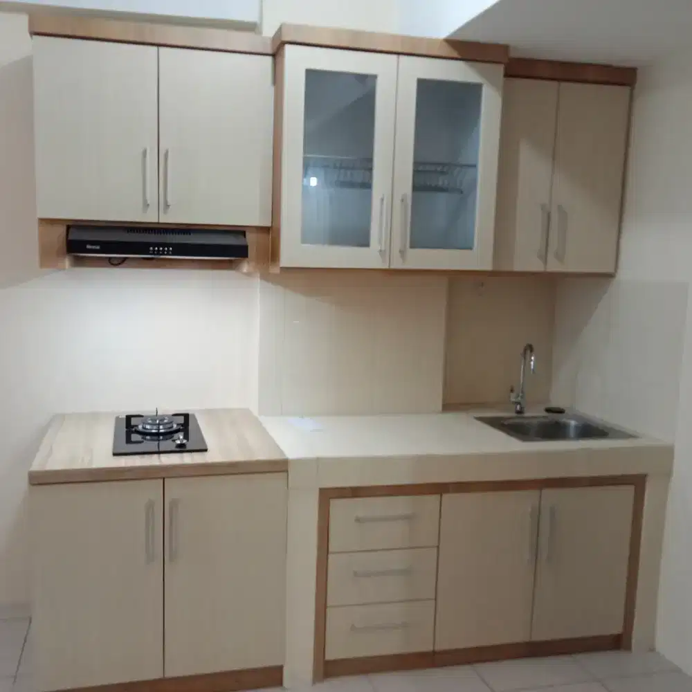 Kitchen set custom langsung tukang kayu rincian bahan +jasa