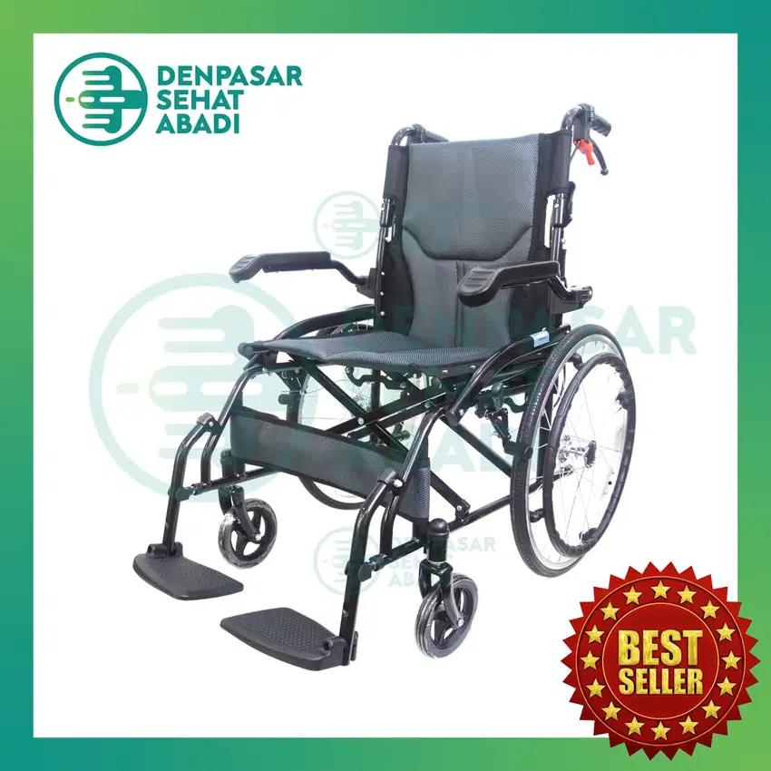 KURSI RODA TRAVELLING SELLA RS GREY Sellaco Denpasar